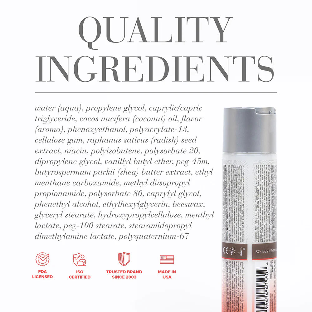 JO Coconut Hybrid Warming Lubricant