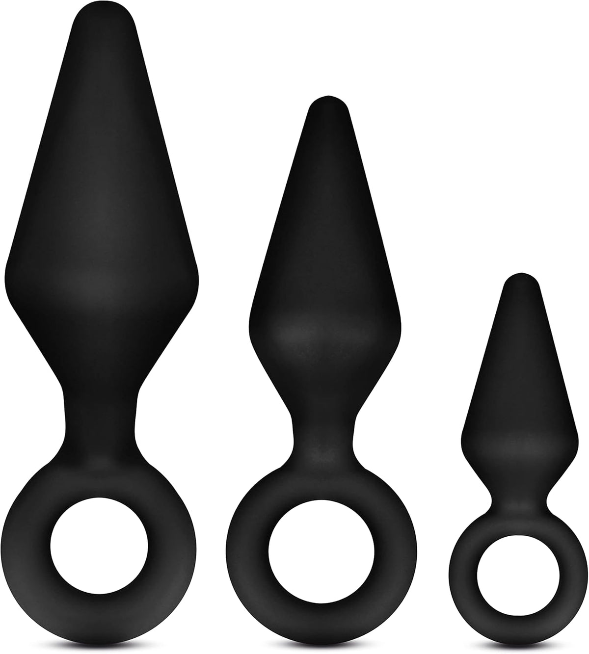 Anal Adventures Platinum Silicone Loop Plug Kit