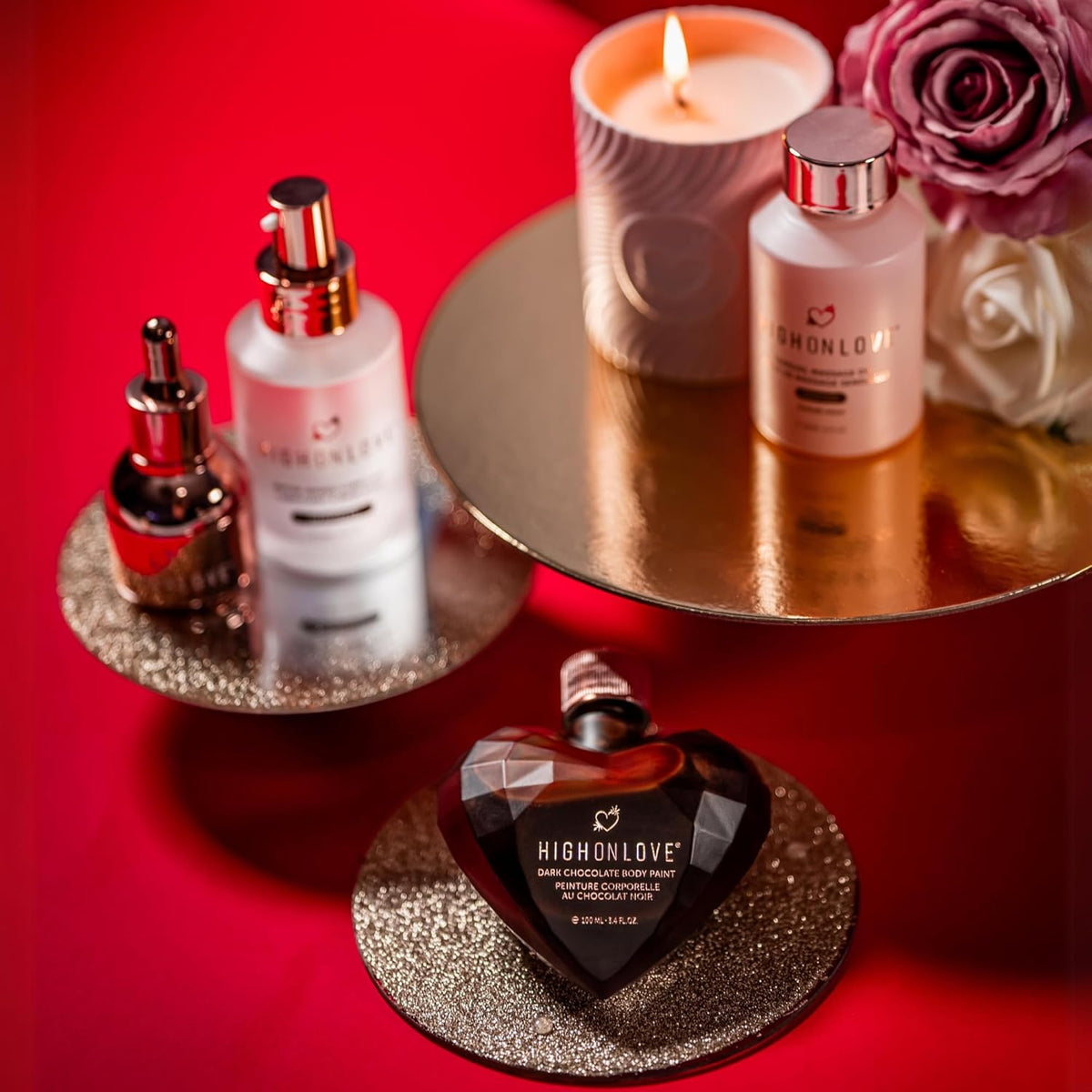 HighOnLove Dark Chocolate Body Paint