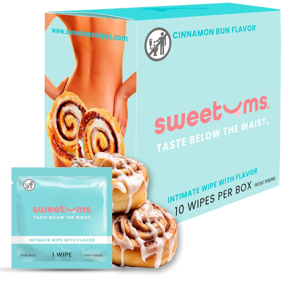 Sweetums Flavored Wipes