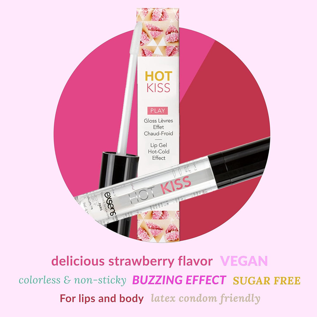 Exsens Hot Kiss Arousal Lip Gloss