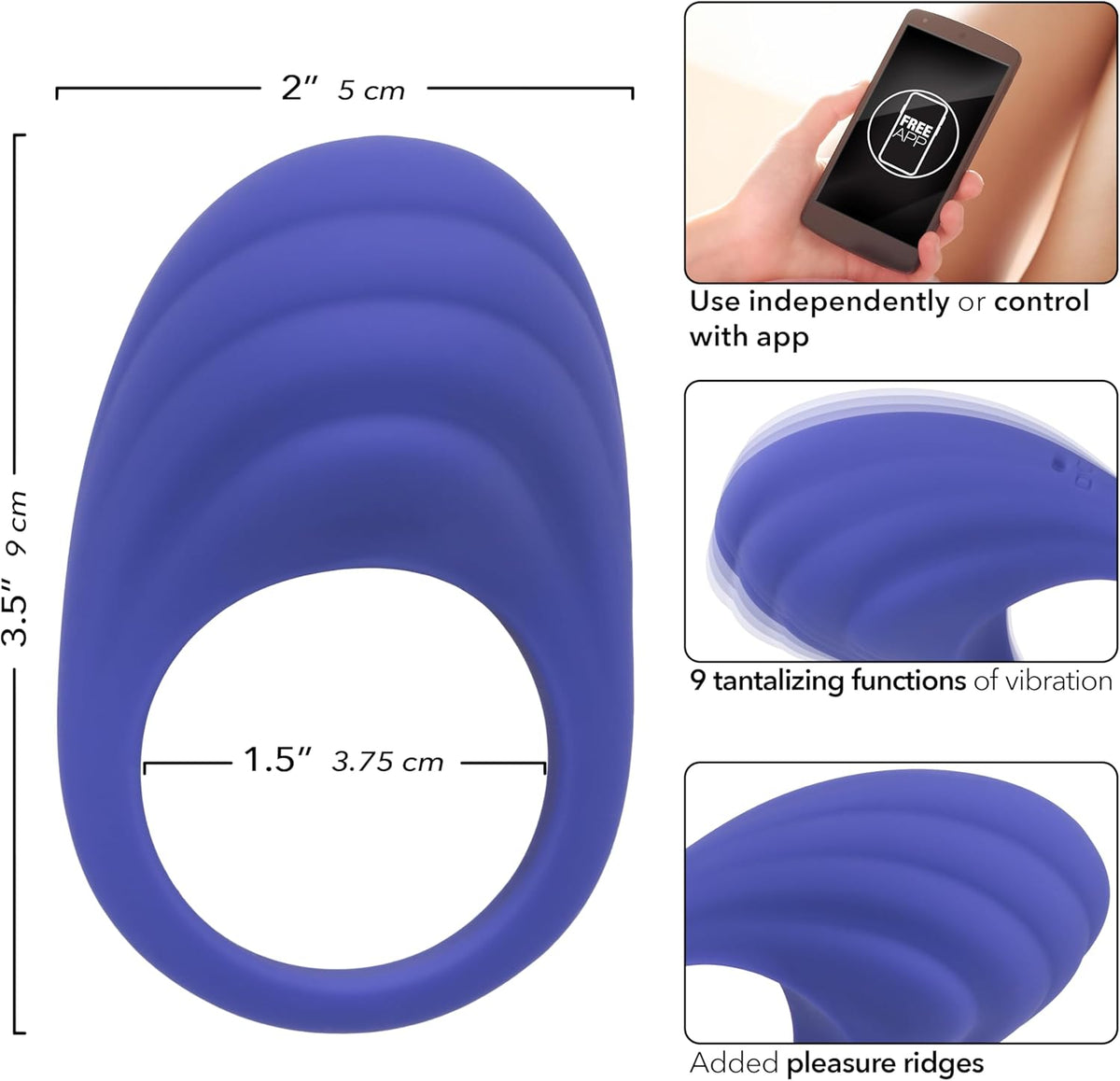 Couples Ring - App controlled