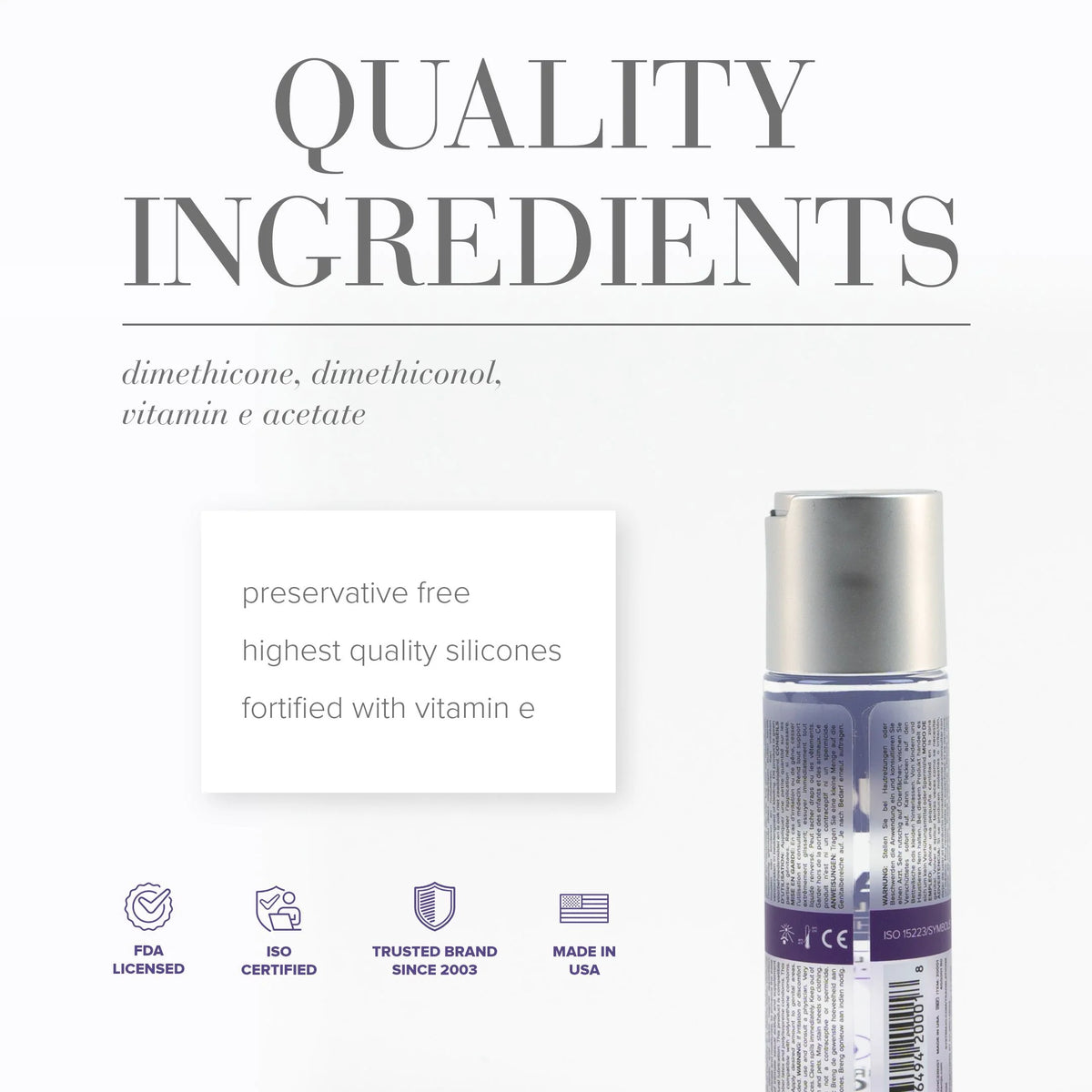JO Xtra Silky Thin Silicone Lubricant