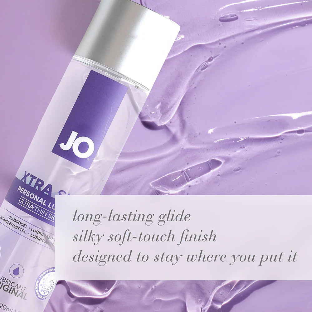 JO Xtra Silky Thin Silicone Lubricant