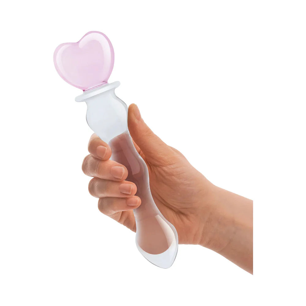 Glas 8" Sweetheart Glass Dildo