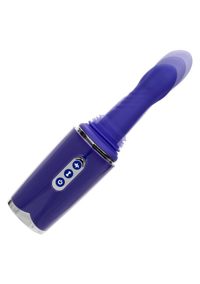 Overdrive Portable Sex Machine Travel Thruster Rechargeable Silicone Vibrator