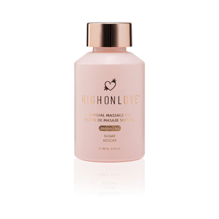 HighOnLove Sensual Massage Oil Sugar High