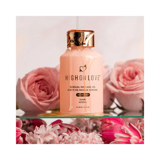 HighOnLove Sensual Massage Oil Sugar High