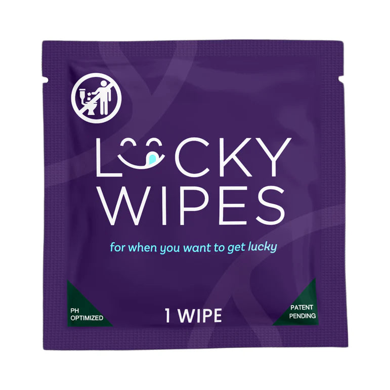 Sweetums Lucky Flavored Wipes 10-Pack - For Men