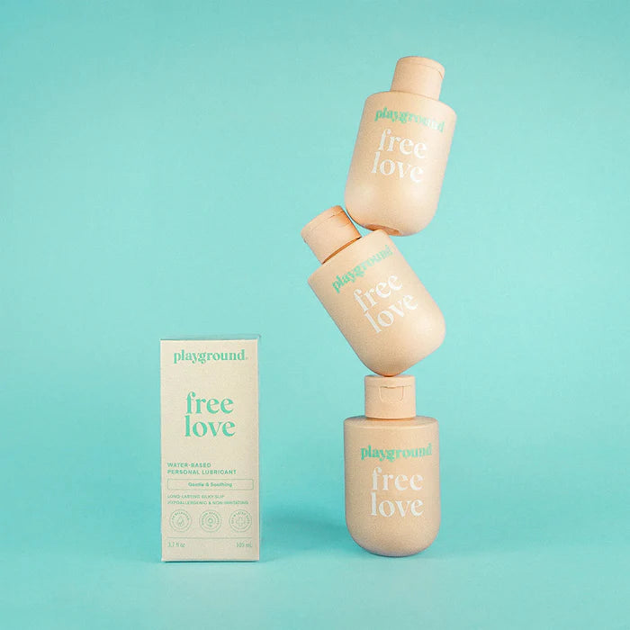Playground Free Love Extra-Gentle Water-Based Personal Lubricant