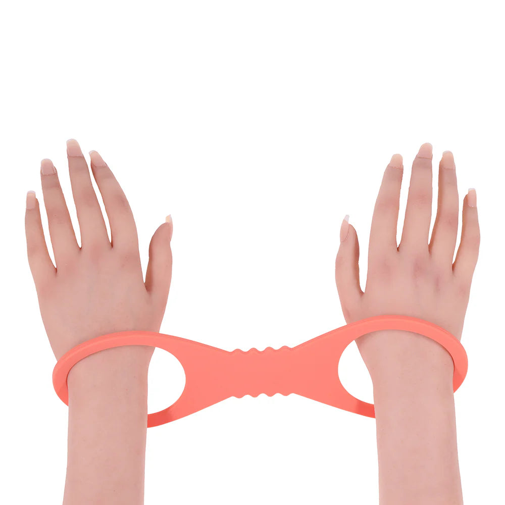 Sportsheets Sex & Mischief Peaches 'n CreaMe Silicone Cuffs