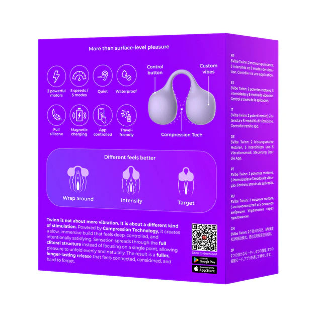SVibe Snail Twinn Finger Vibrator