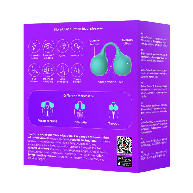 SVibe Snail Twinn Finger Vibrator