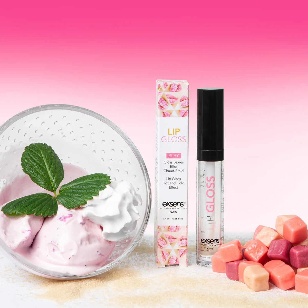 Exsens Hot Kiss Arousal Lip Gloss