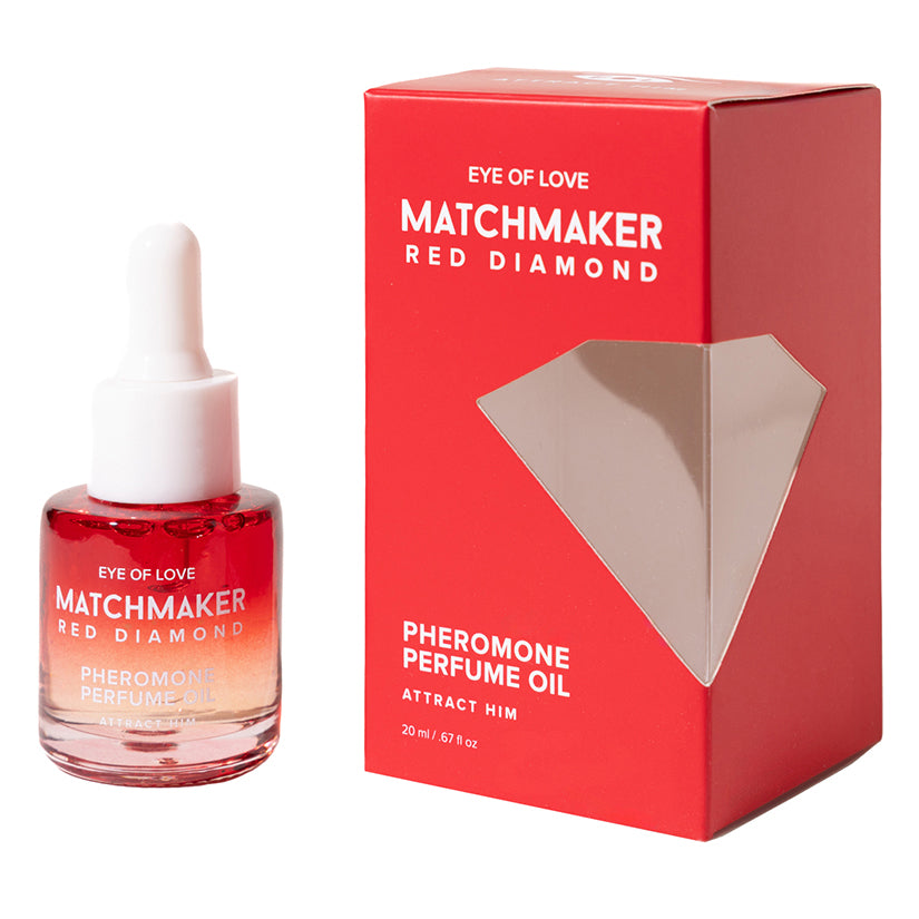 Eye of Love Matchmaker Red Diamond Pheromone Perfume Oil - Attract Him
