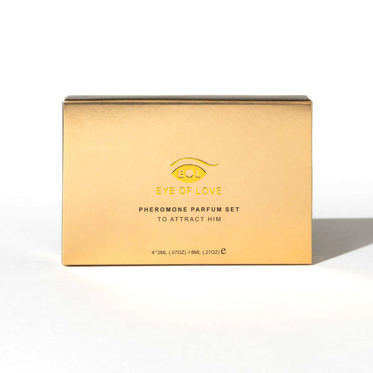 Eye of Love Pheromone Parfum Attract Him 4-Piece Sample Set