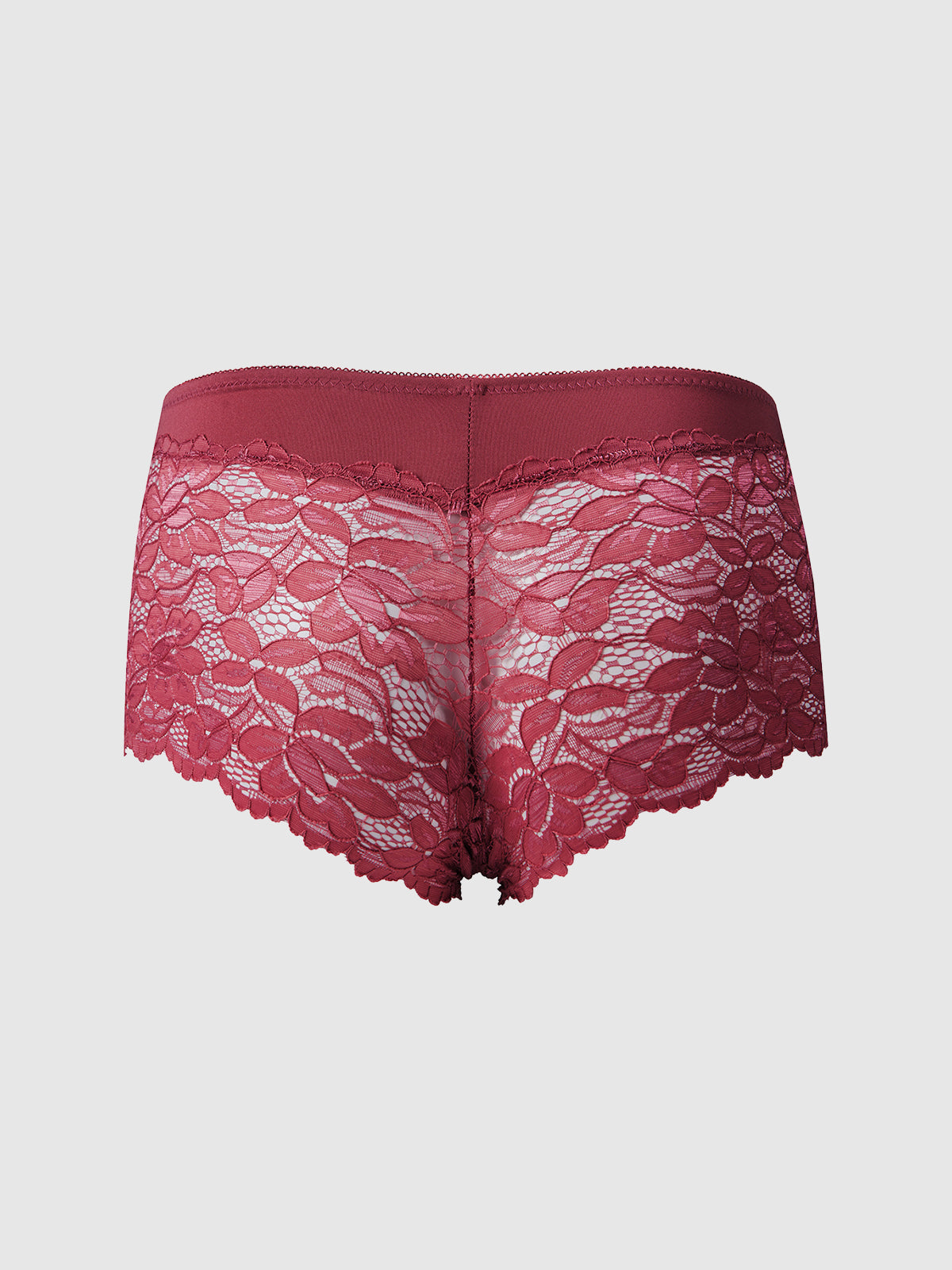CAITLIN LACE & MICRO HIGH WAIST CHEEKY