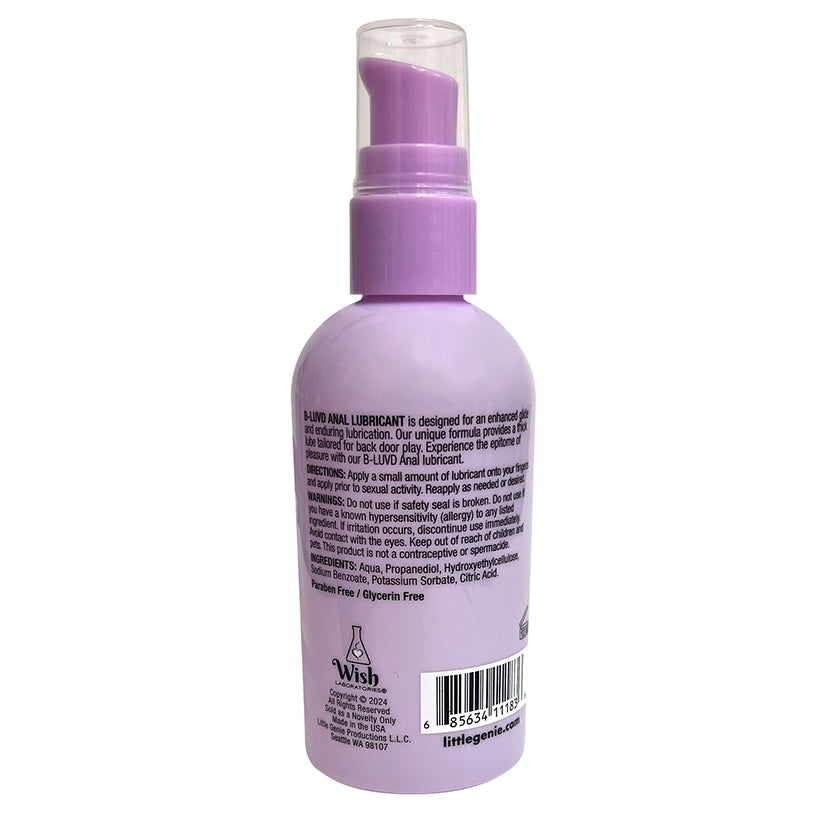 B-LUVD Anal Lube