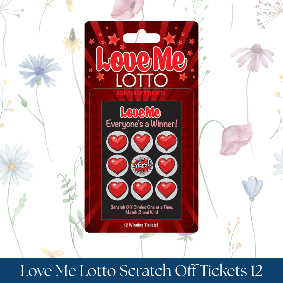 Love Me Lotto Scratch Off Tickets 12 Pack