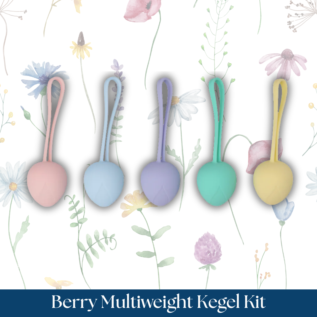 Loveline PelviFit Berry Multiweight Kegel Kit