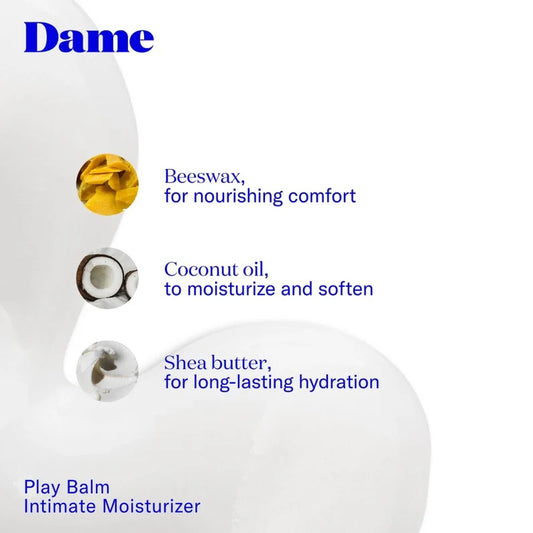 Dame Play Balm Vaginal Moisturizer