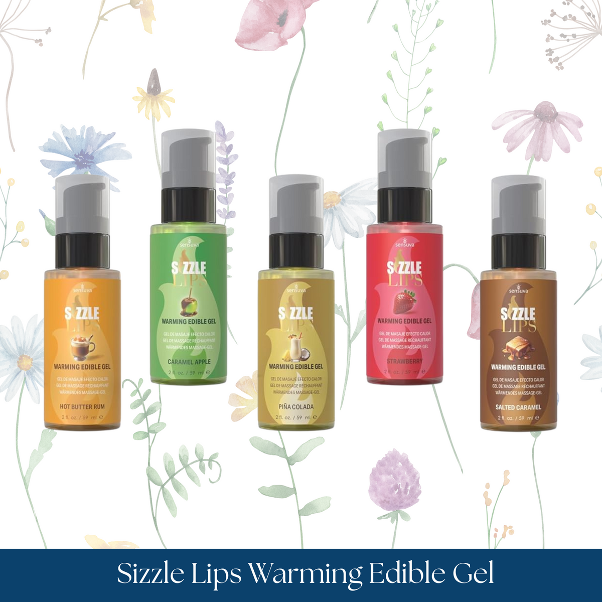 Sizzle Lips Warming Edible Gel