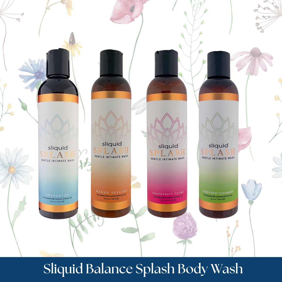 Sliquid Balance Splash Body & Vulva Wash