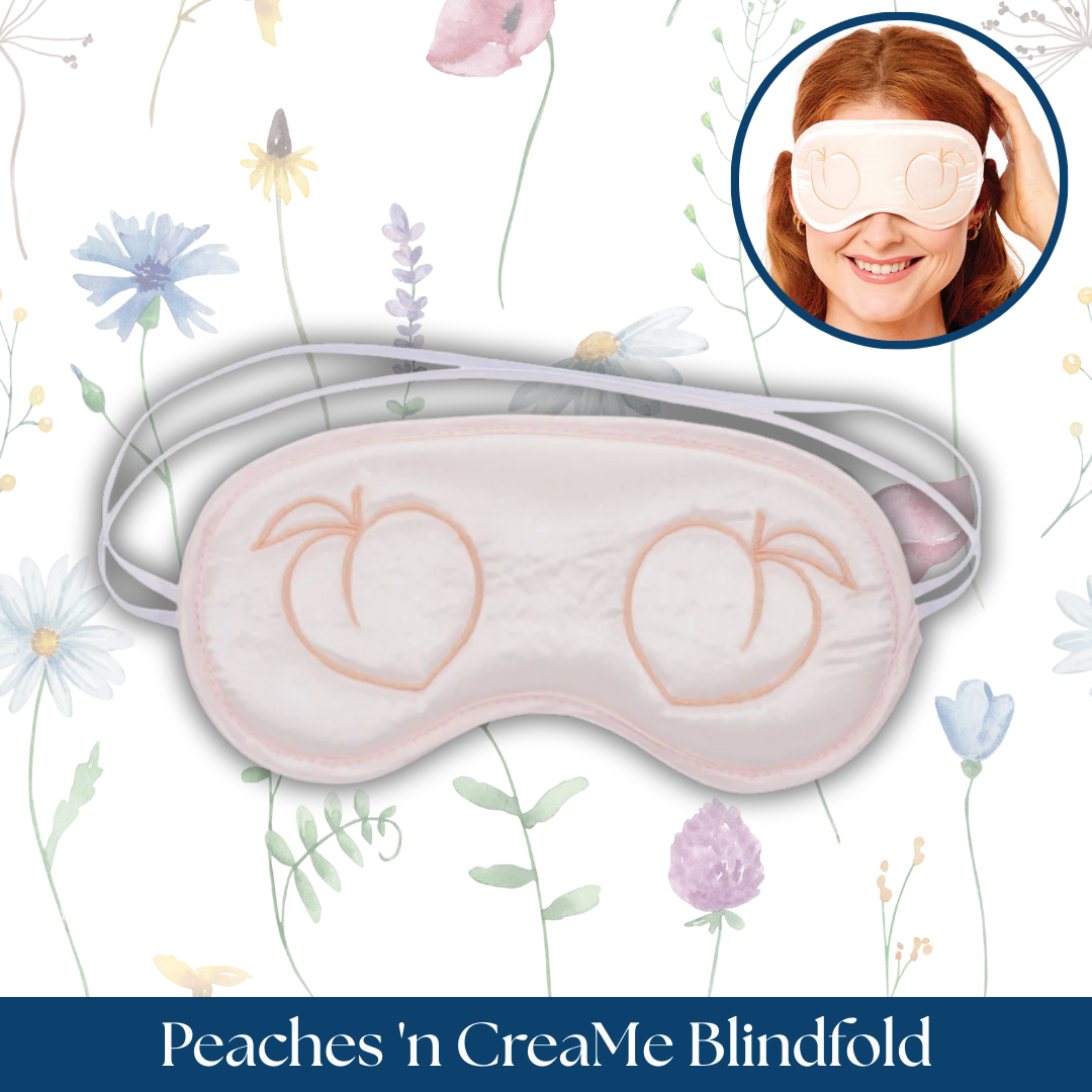 Sportsheets Sex & Mischief Peaches 'n CreaMe Blindfold