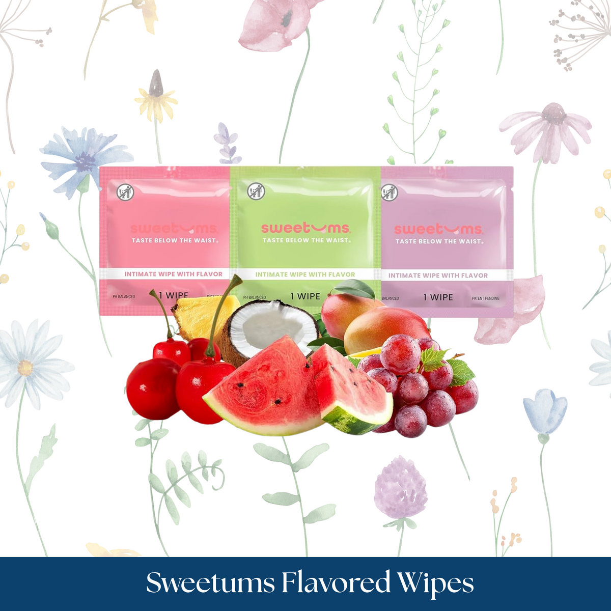 Sweetums Flavored Wipes
