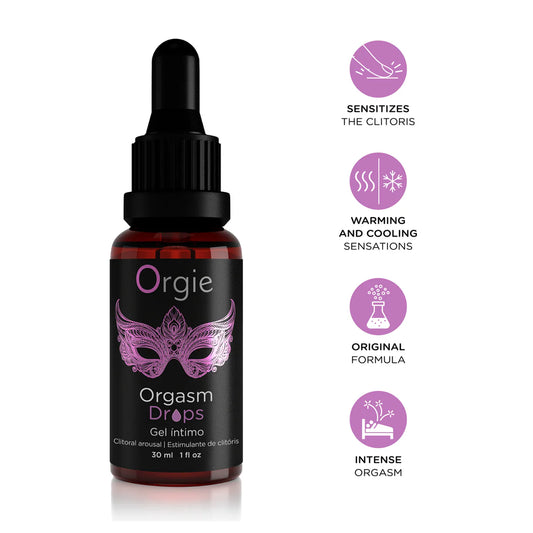 Orgie Orgasmic Drops - Clitoral Arousal Serum