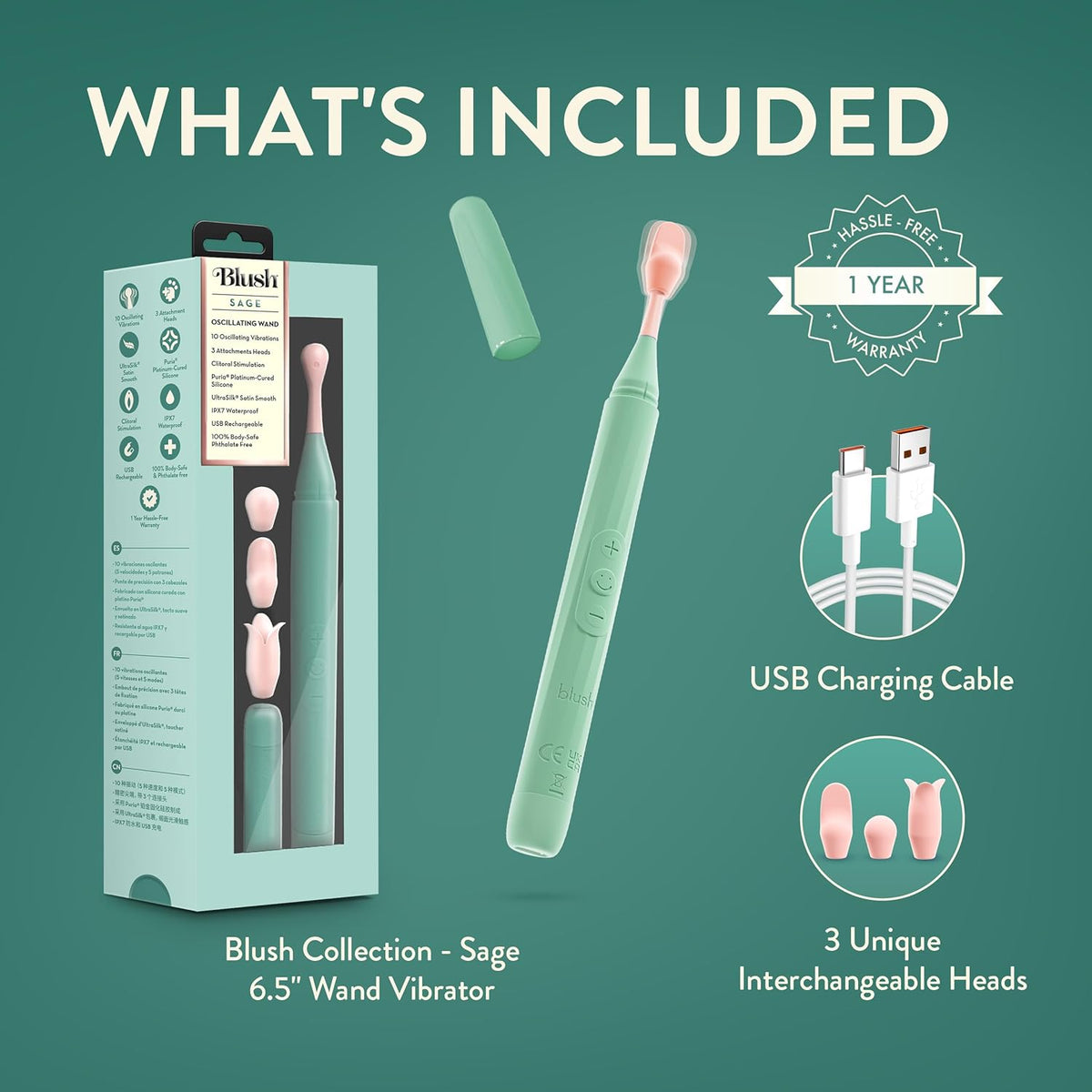 Blush Oscillating Wand