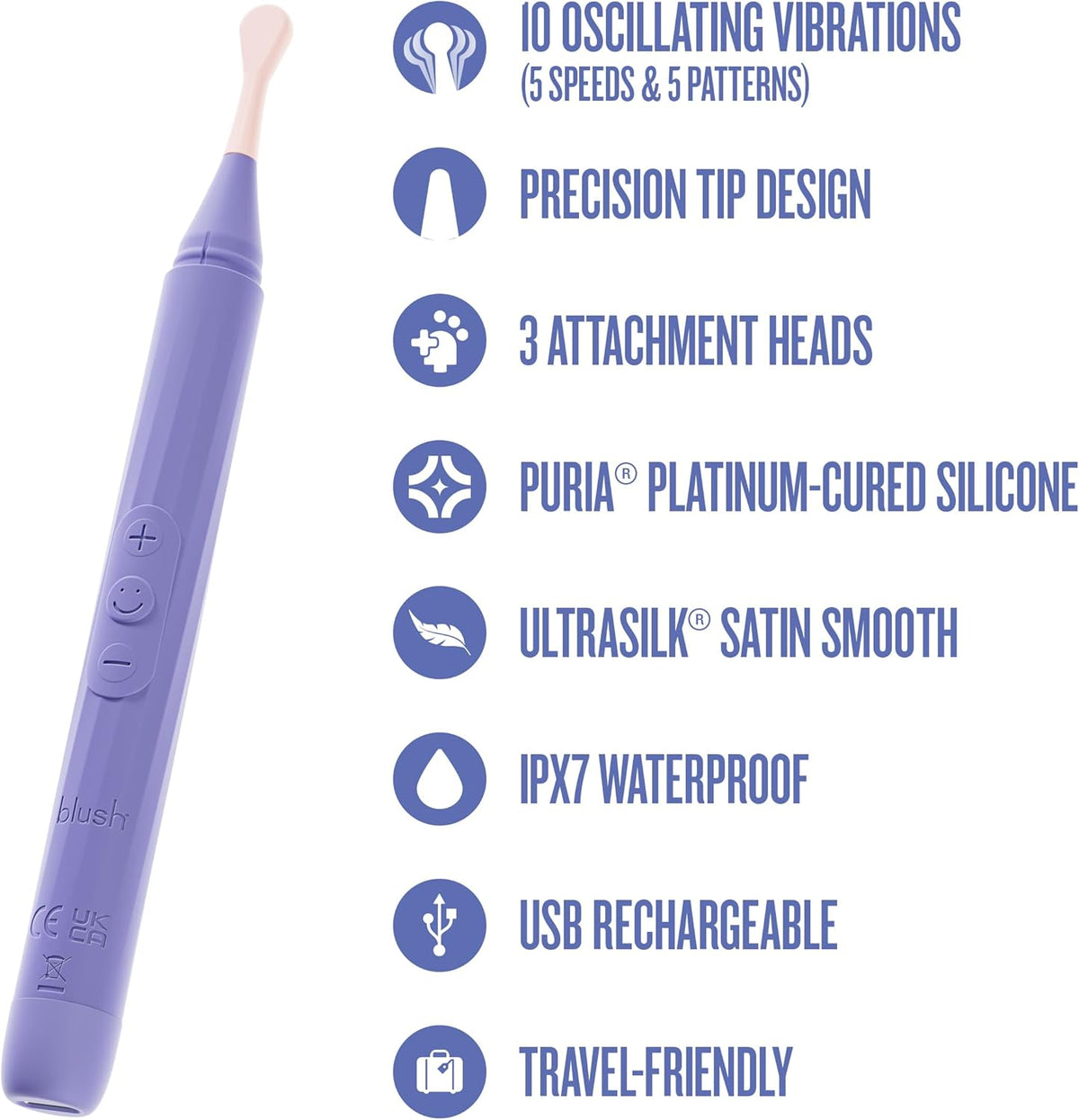 Blush Oscillating Wand