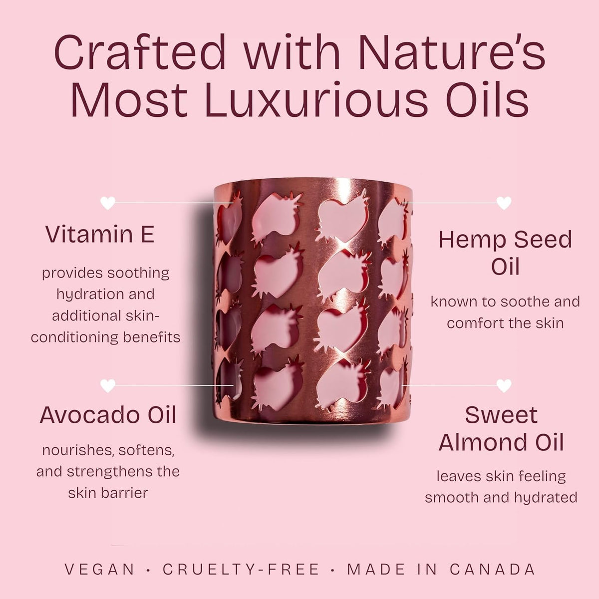 HighOnLove Massage Candle - Rose Bud