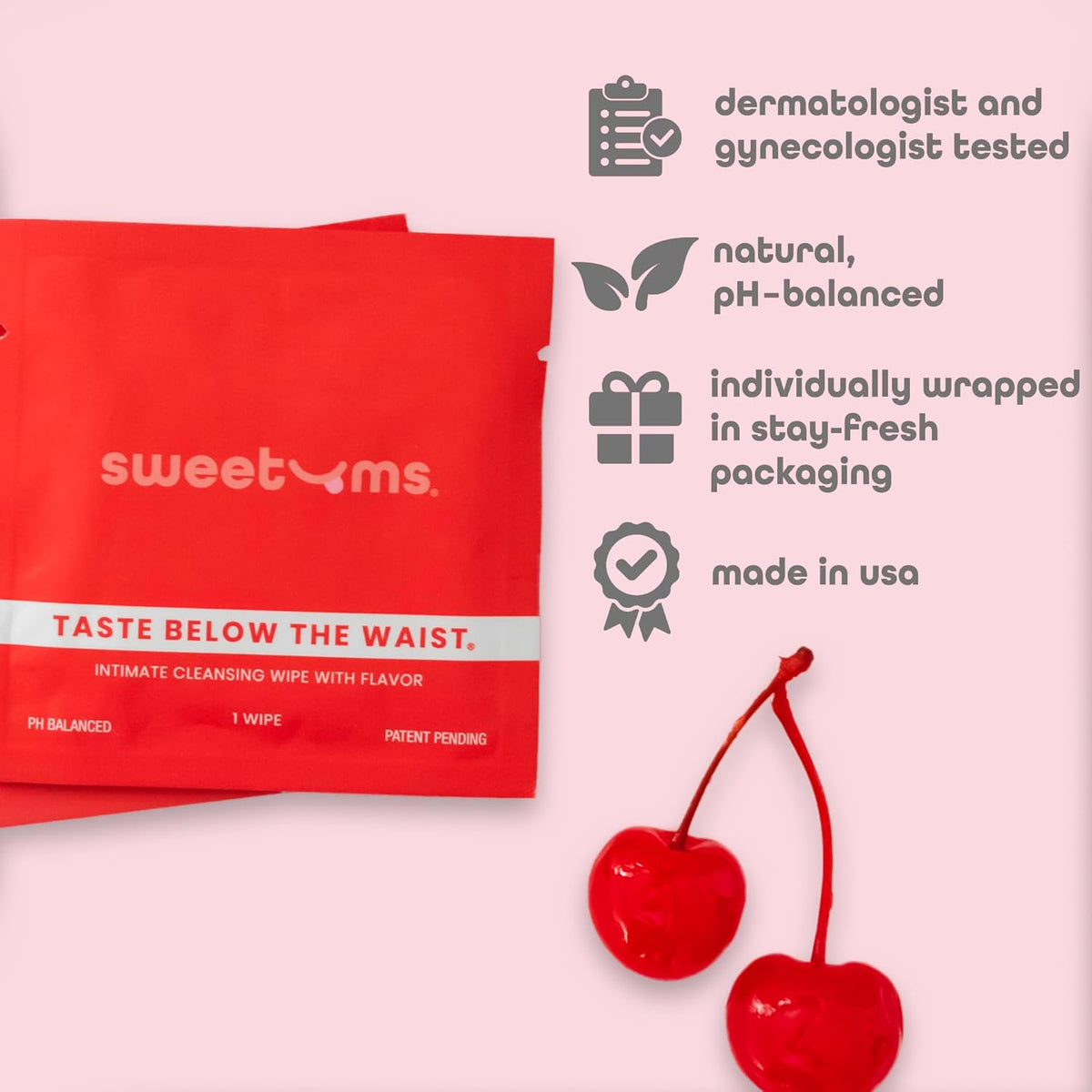 Sweetums Flavored Wipes
