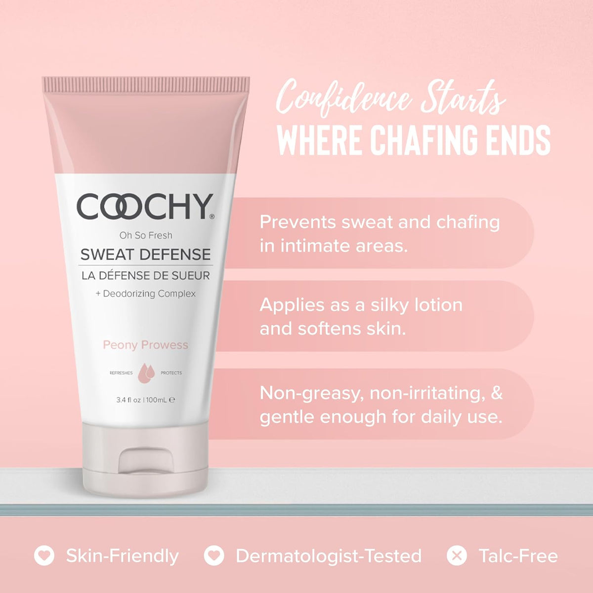 Sweat Defense Anti Chafe Cream