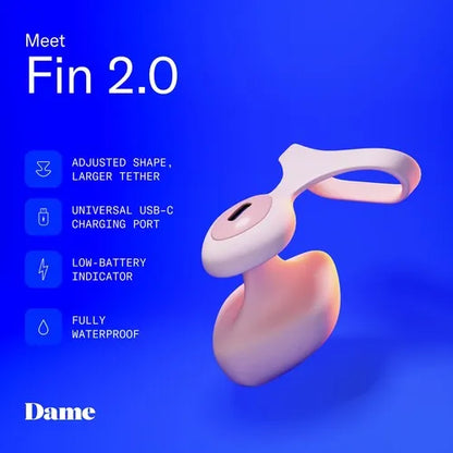 Dame Fin 2.0 Finger Vibrator