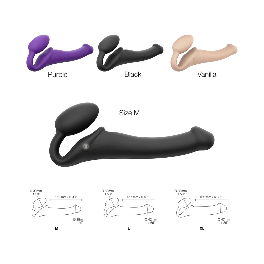 Strap-On-Me Remote-Controlled Bendable Strap-On