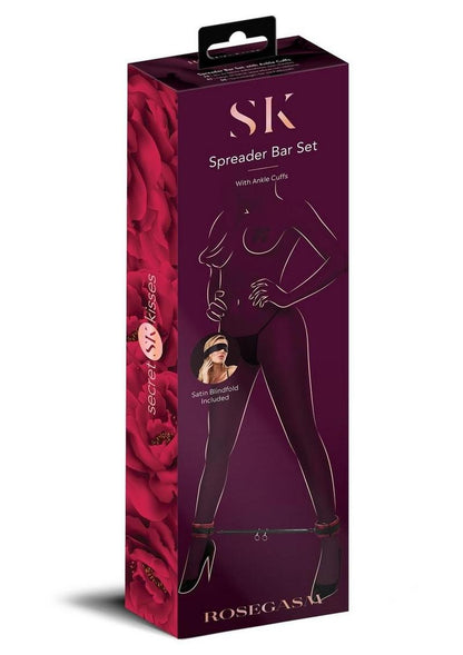 Rosegasm Spreader Bar Set with Ankle Cuffs