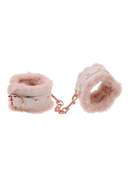 Sex & Mischief Peaches ‘n CreaMe Fur Handcuffs