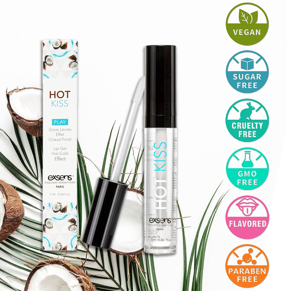 Exsens Hot Kiss Arousal Lip Gloss