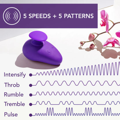 Wellness Palm Sense Rechargeable Silicone Vibrator
