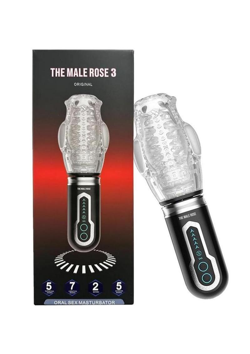 The Male Rose 3 - Thrusting Rotating Masturbator Tornado