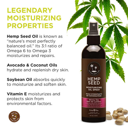 Earthly Body Moisturizing Oil Spray