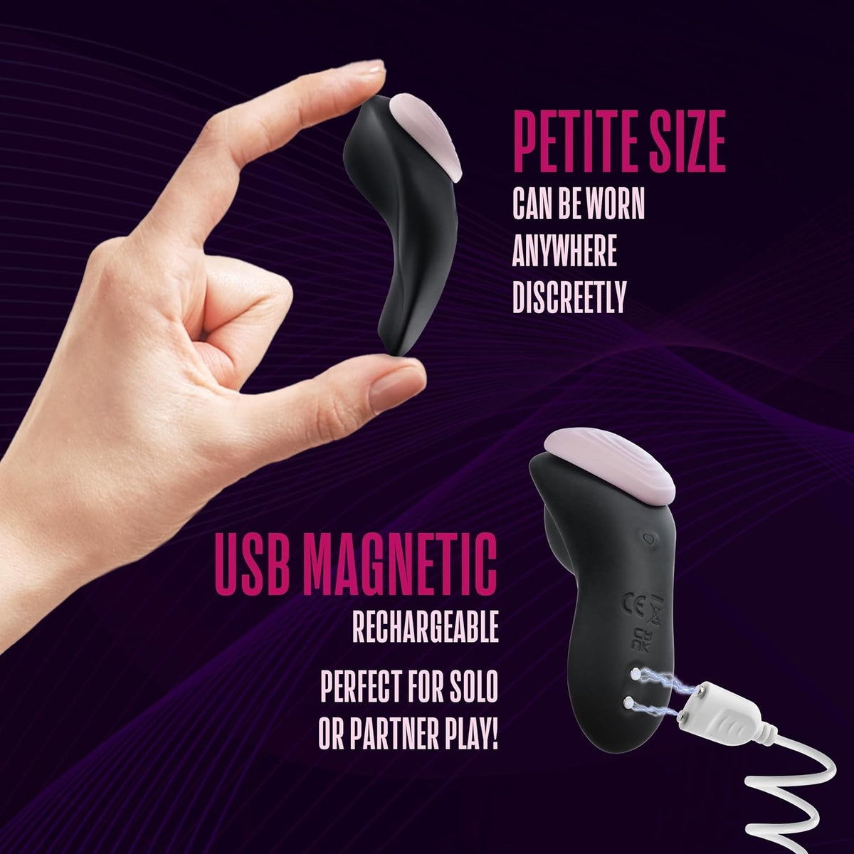 Temptasia Heartbeat Panty Vibe with Remote
