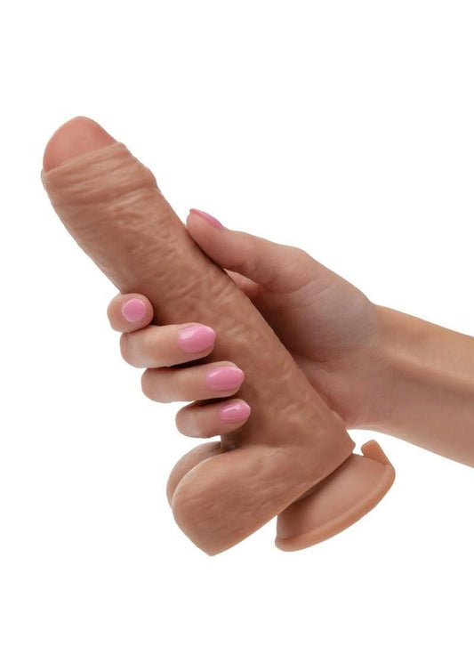 Working Stiff The Gyrating Bartender Rechargeable Dildo - Caramel