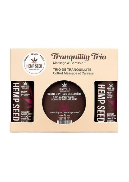 Earthly Body Hemp Seed Tranquility Trio Gift Set