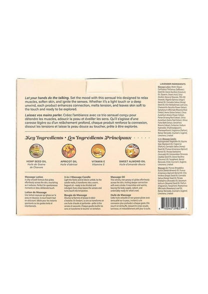 Earthly Body Hemp Seed Tranquility Trio Gift Set