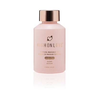 HighOnLove Sensual Massage Oil Sugar High