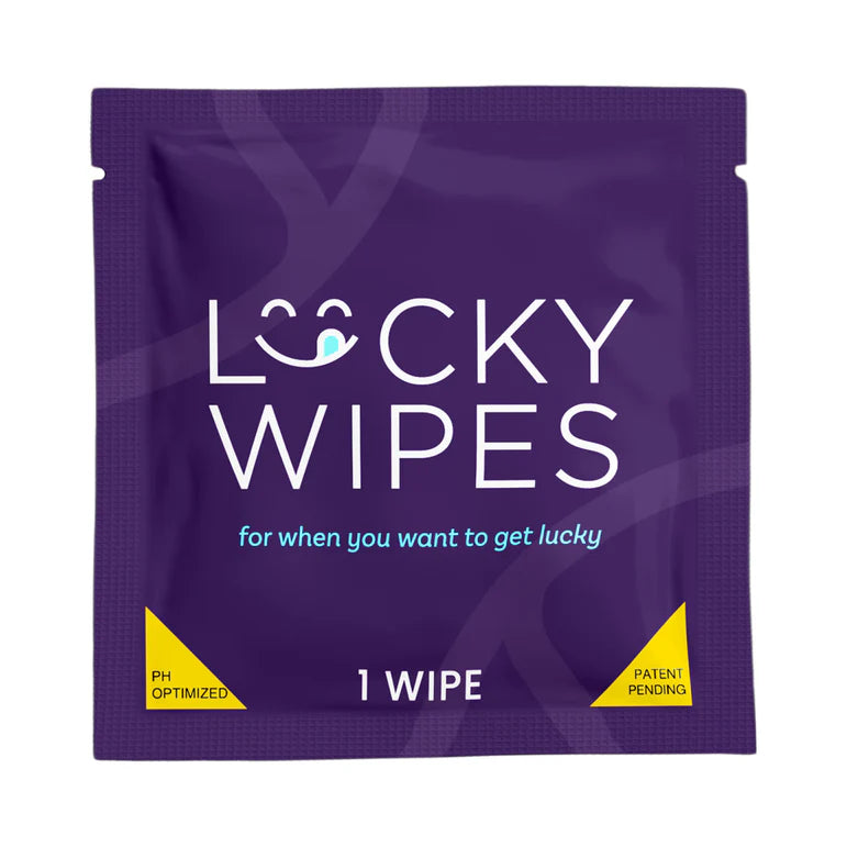 Sweetums Lucky Flavored Wipes 10-Pack - For Men