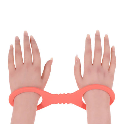 Sportsheets Sex & Mischief Peaches 'n CreaMe Silicone Cuffs